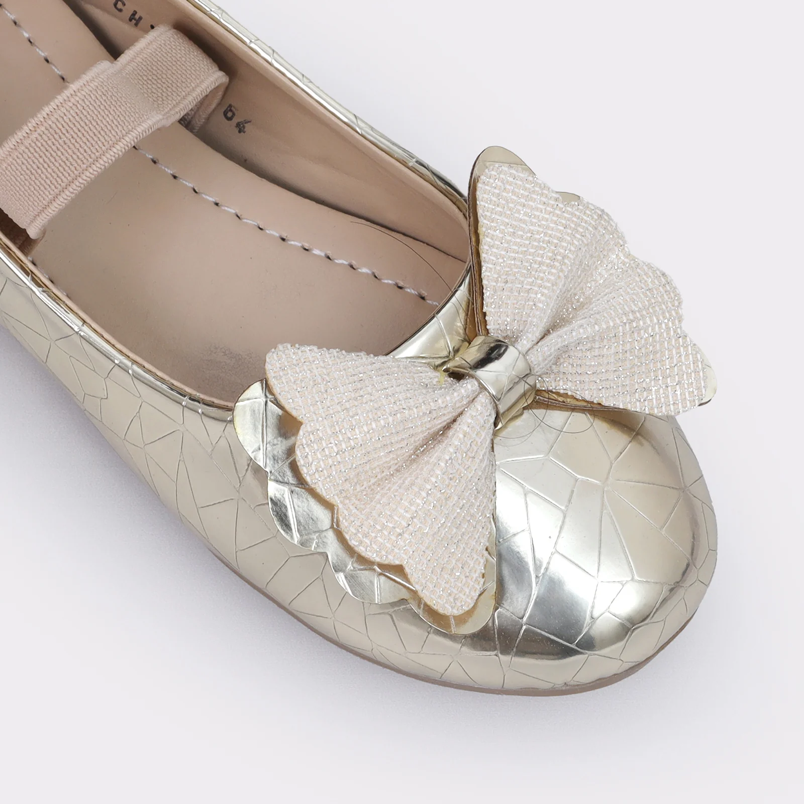Girls bow tie pumps - Image 6