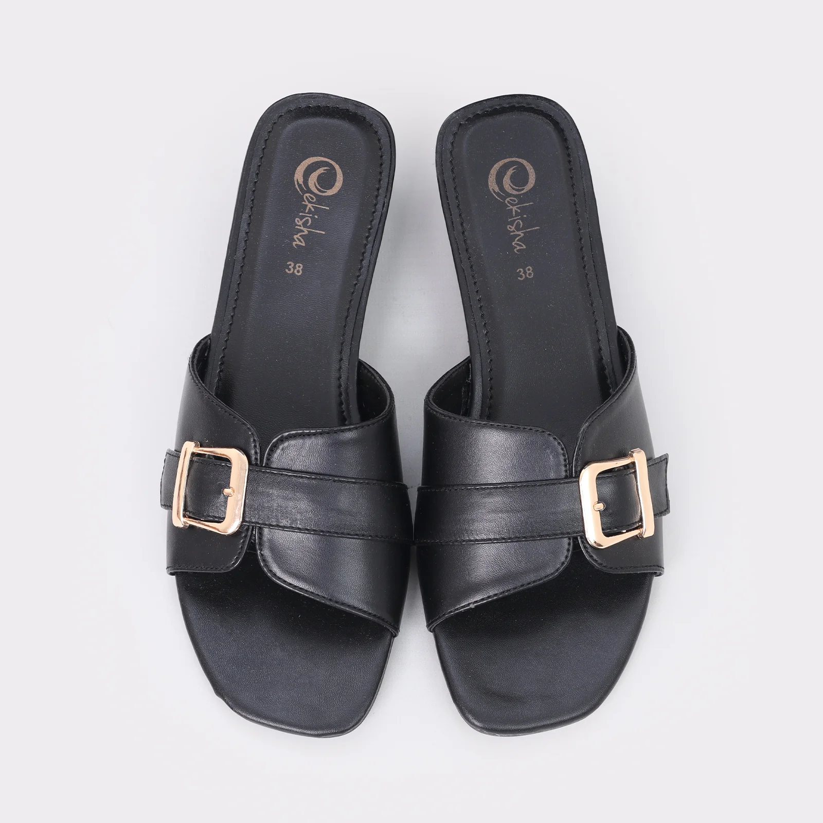 Women's Buckled Heels - Image 3