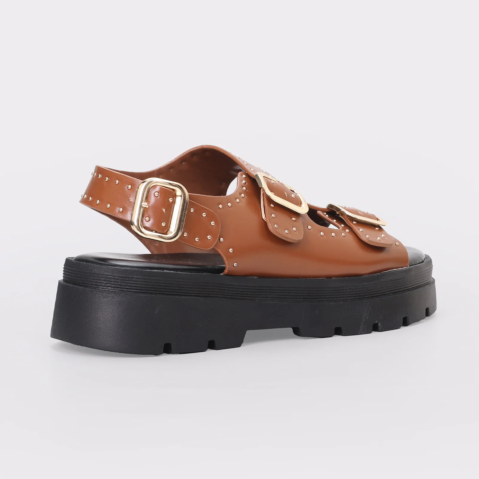 Women's Dual Buckled Sandals - Image 5