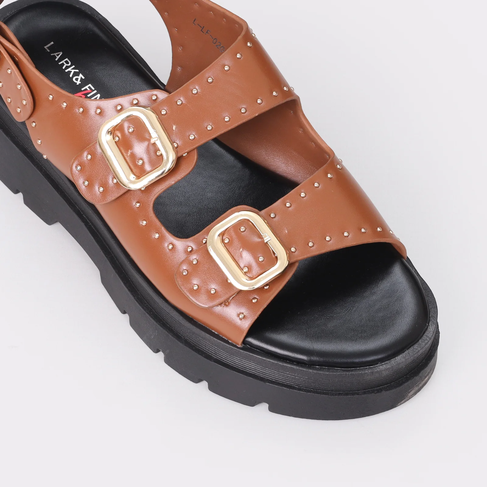 Women's Dual Buckled Sandals - Image 7