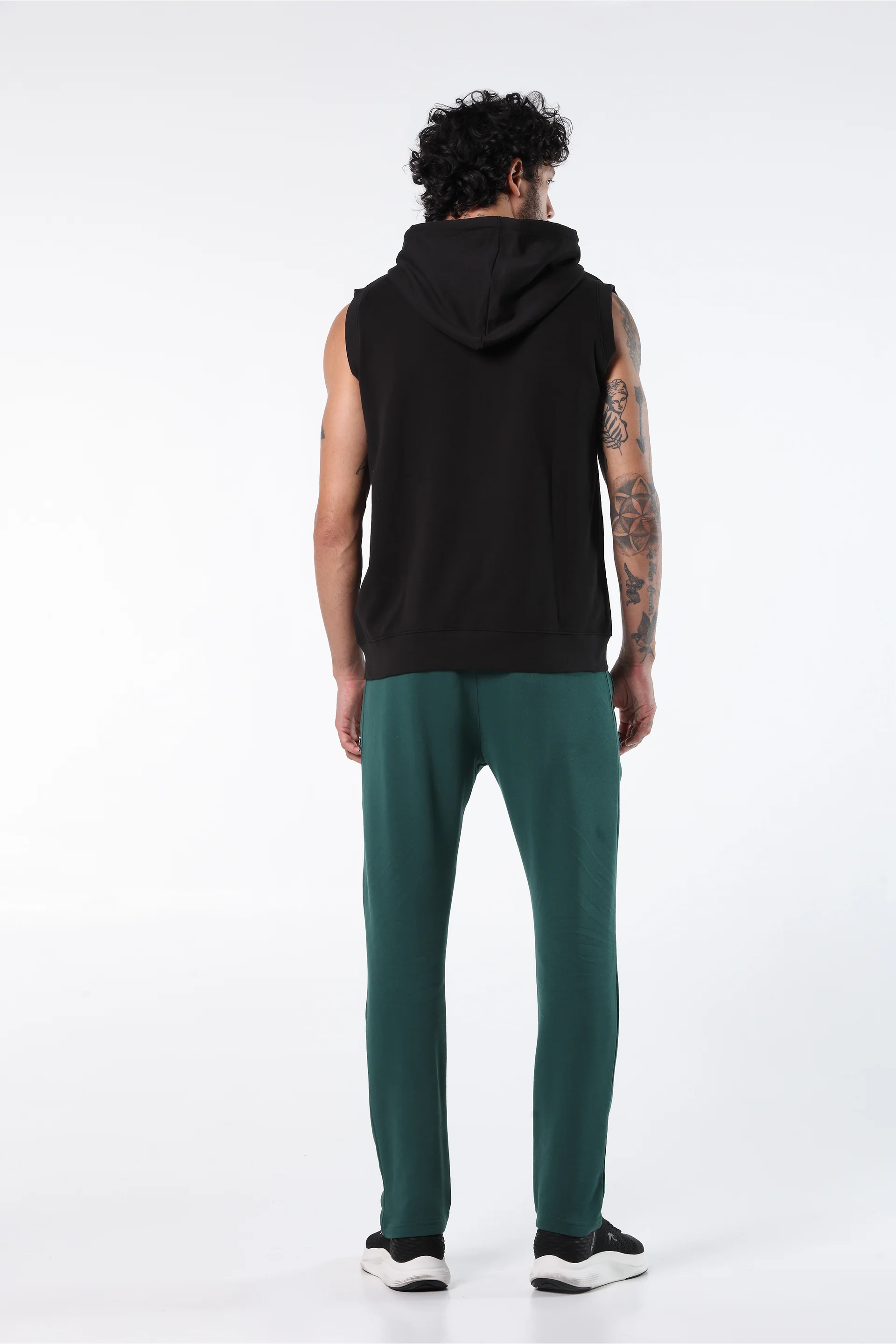 Athleisure Sleeveless Hoodie - Image 3